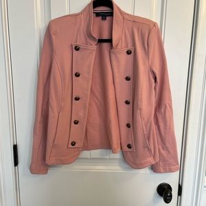 Tommy Hilfiger pink stretch blazer S